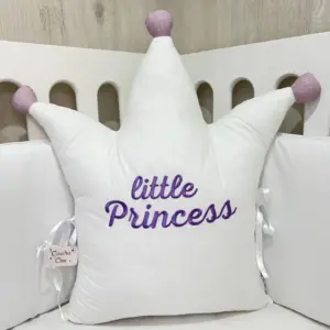 Декоративна възглавничка Корона "Little Princess", ръчна изработка от Сладък сън
