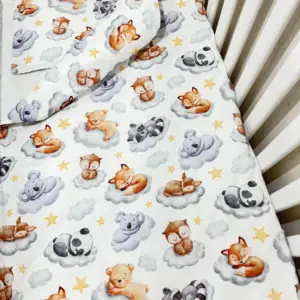 Детски спален комплект Лека нощ от органичен памук &ndash; Сладък сън